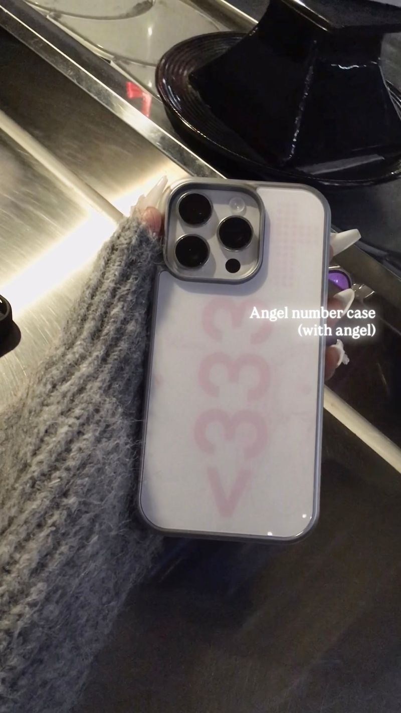 Angel number case (with angel)