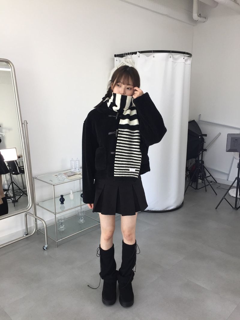 Nana string leg warmer (2color)
