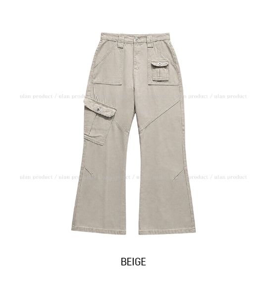 Niif Cargo Semi-Bootcut Pants