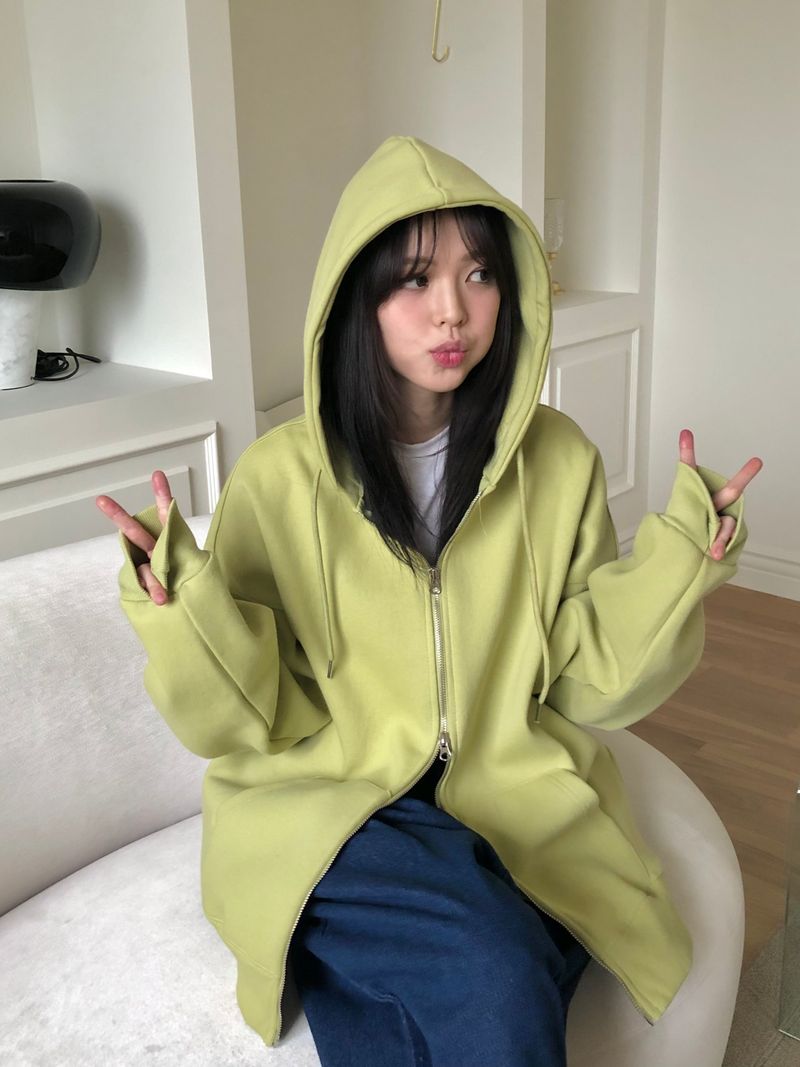 Skittles hood zip-up