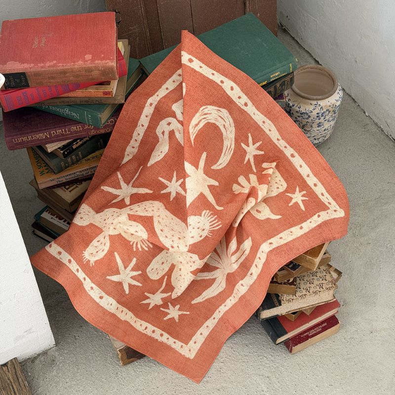 Sserpe Resort Scarf Orange