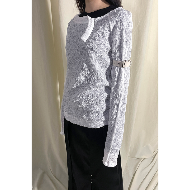 CUT-OUT RAGLAN SLEEVE TOP
