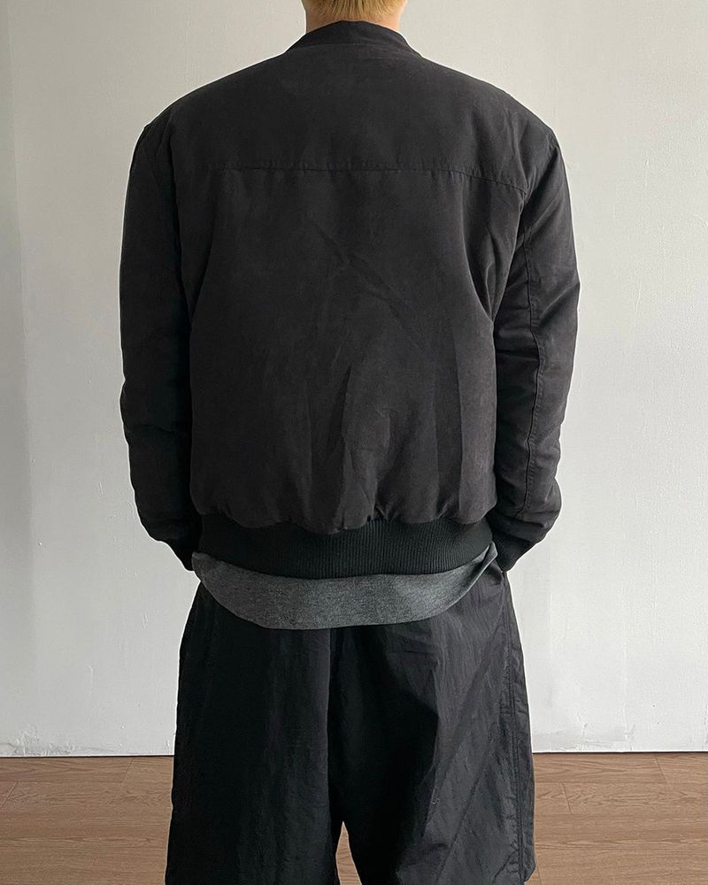 Biker Bomber Padding Jacket