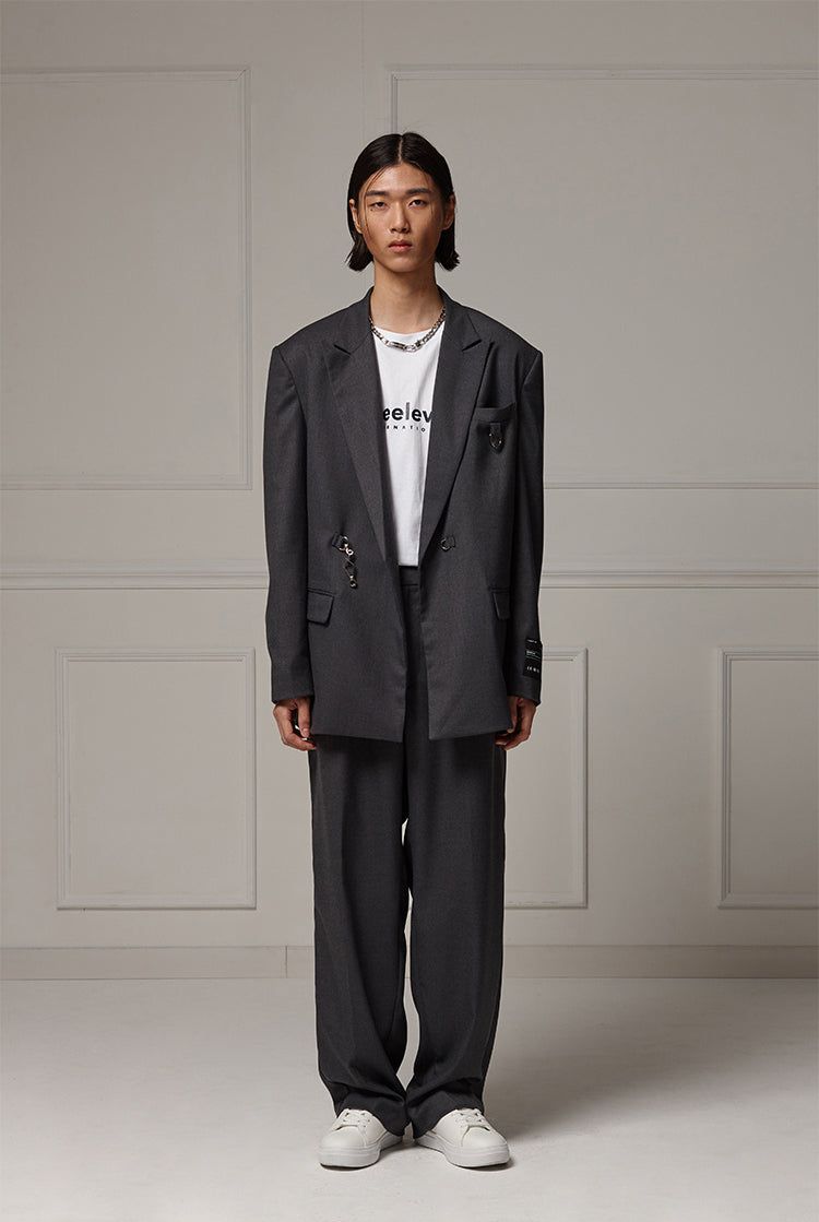 Buckle suit jacket