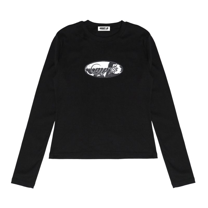 MNMPAIR（ミニマルペア）の「SADE LONGSLEEVE T-SHIRTS BLACK（Tops）」