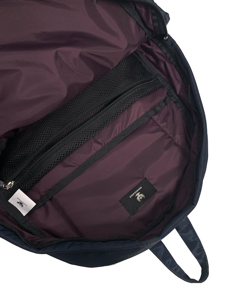 Padded Cargo Pocket Backpack (Navy)