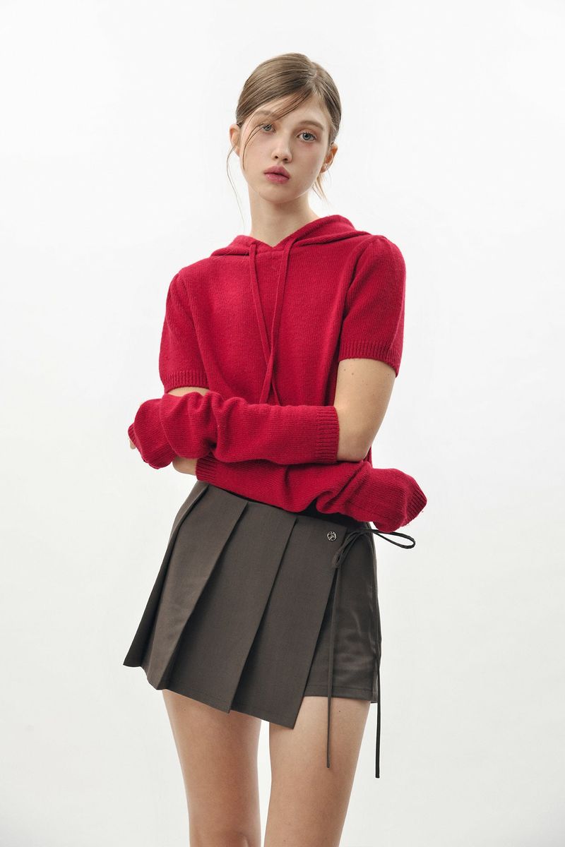 PAIN OR PLEASURE（ペインオアプレジャー）の「REI MINI SKIRT brown（Skirts）」