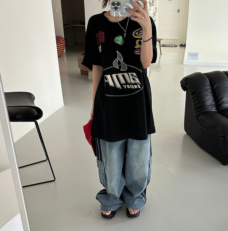 Denim Half Unissex Pants