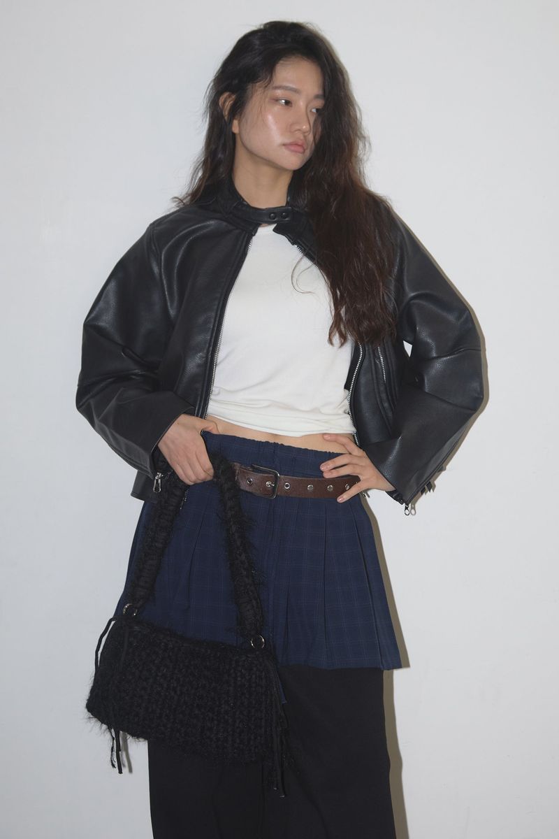 WOOLLY BAG_black
