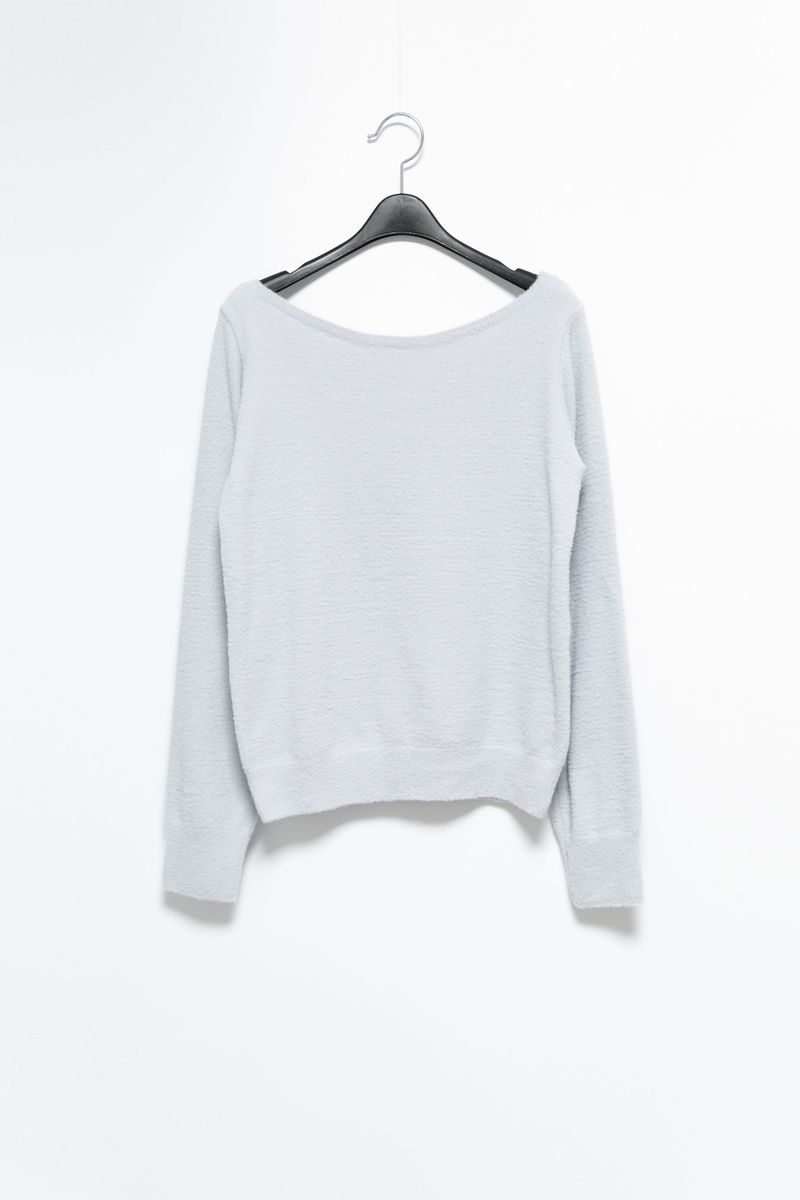 pastel boat-neck knit(4colors)