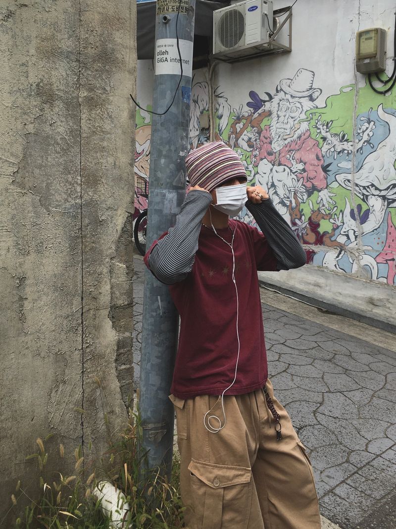 Coco Vintage Stripe Beanie 3C