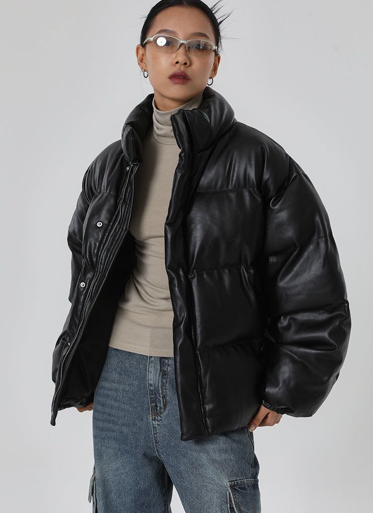 BLACKUP（ブラックアップ）の「[MADE] Marondi Overfit Leather Padding（Jackets/Outerwear）」