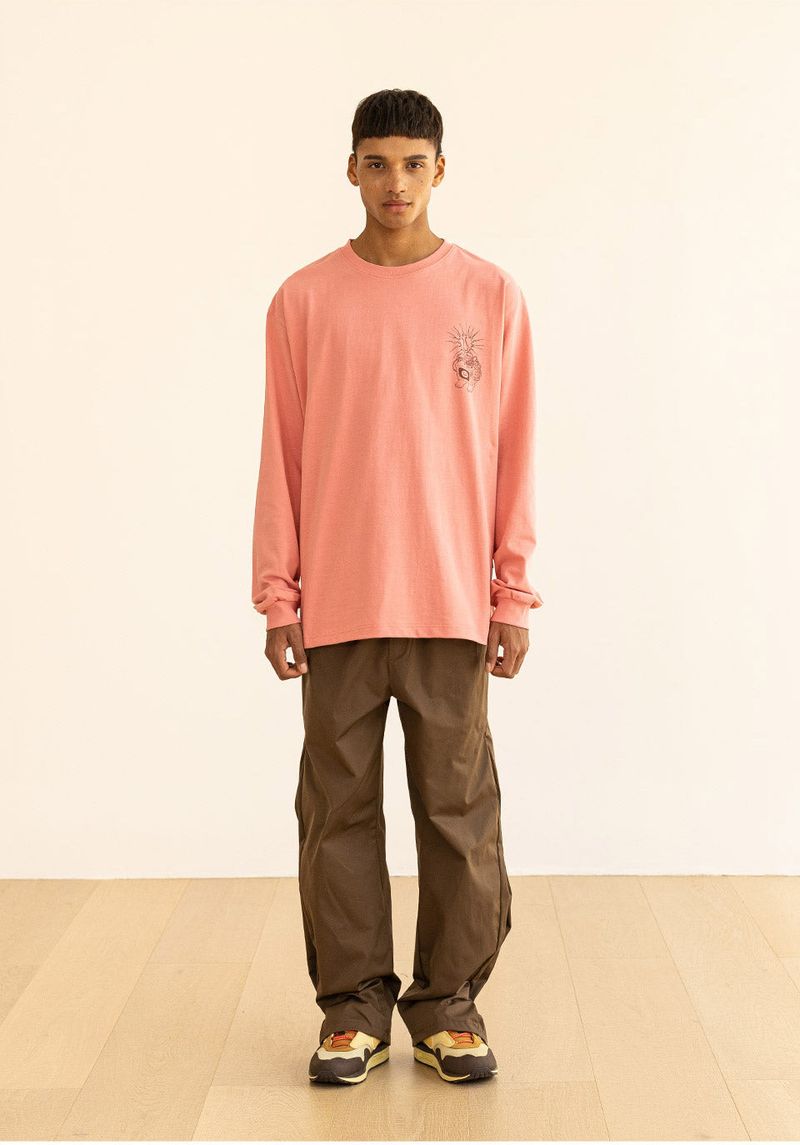 WIDE SLIT SNAP PANTS