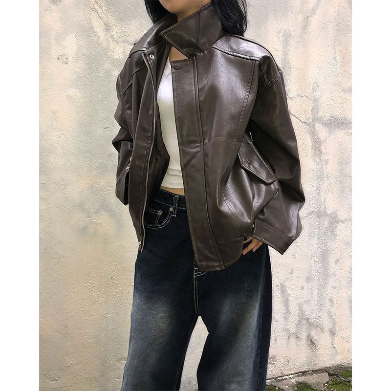 Sio Leather Jumper