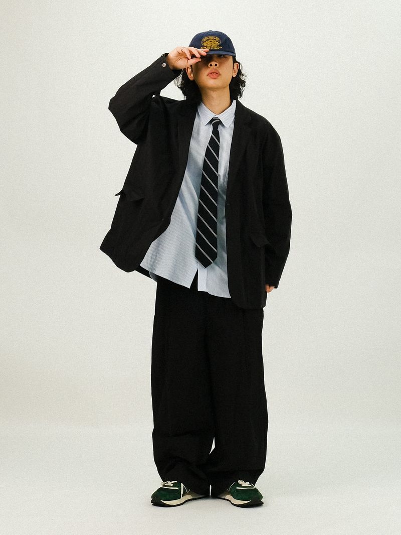 OD Deep One-tuck Wide Banding Pants