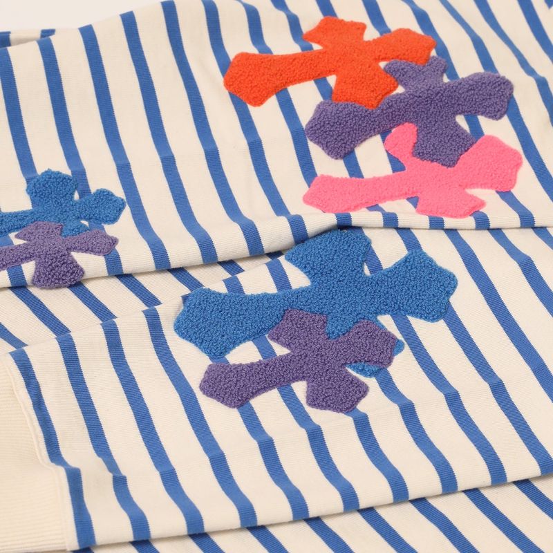CROSS PATCH STRIPE L/S