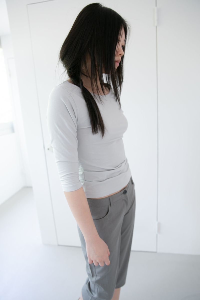 omoosoohy（オムスヒ）の「gray capri sleeve top(3colors)（Tops）」