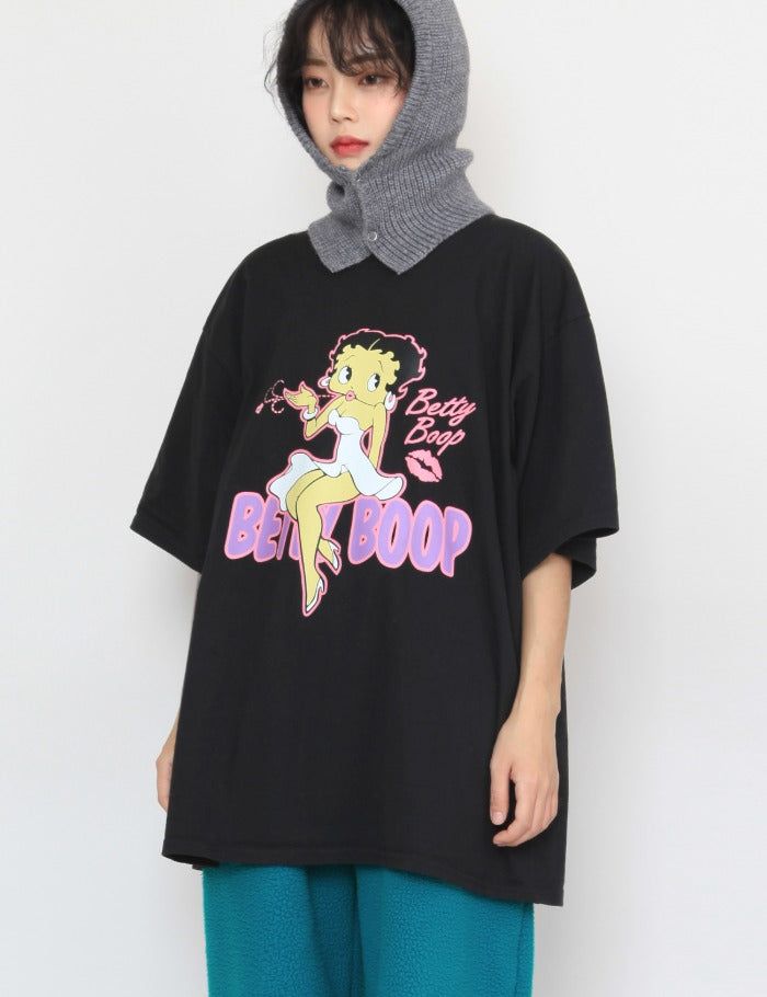 nutellike(ヌテールライク)の「Betty Boop Short-Sleeved T-Shirt(Tops)」
