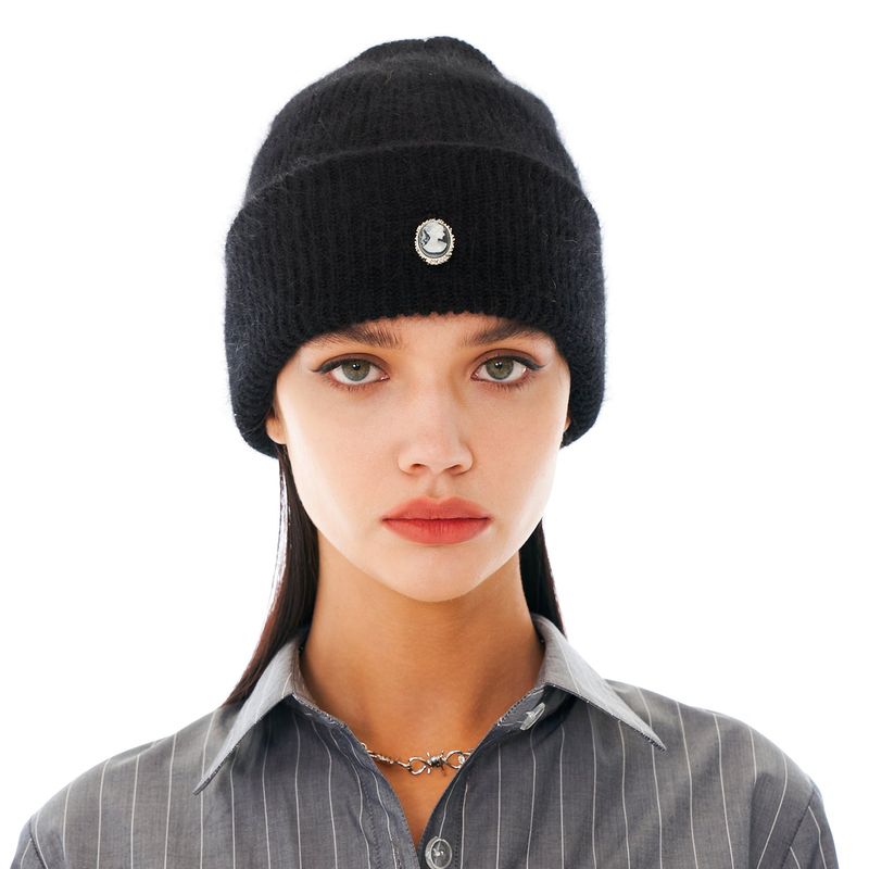 Cameo Angora Beanie