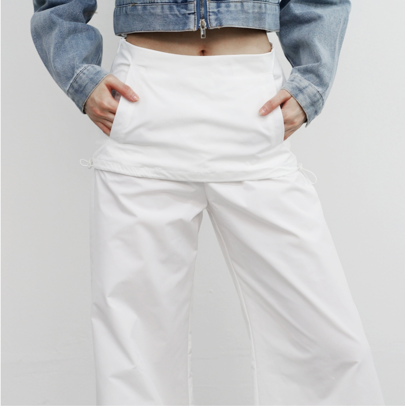 ZenPio Layered Wide Pants