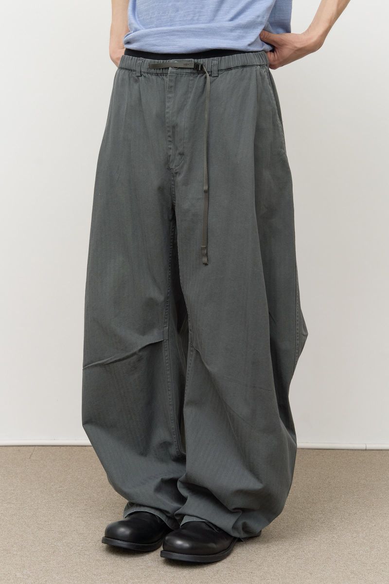 Amy Herringbone Barrel Pants