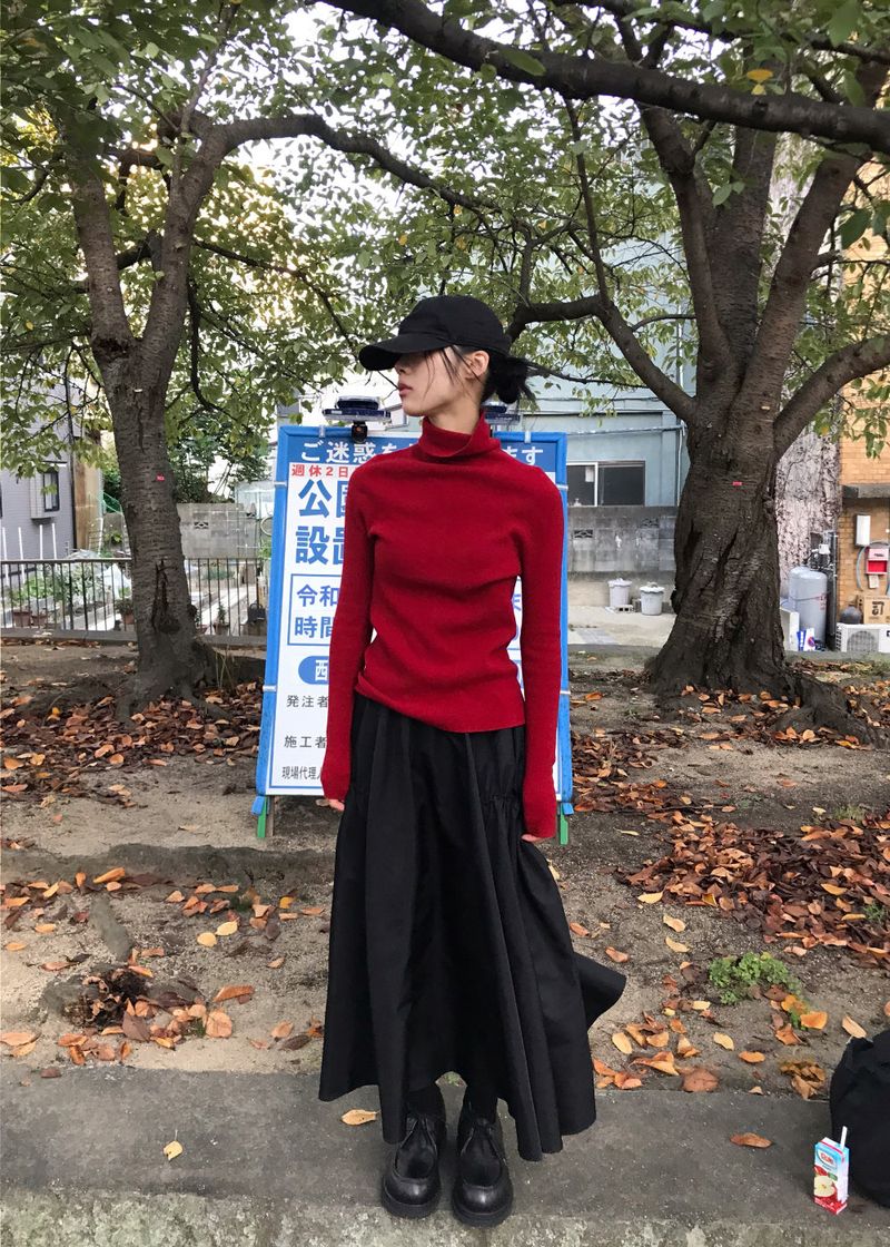 WOOL TURTLENECK KNIT