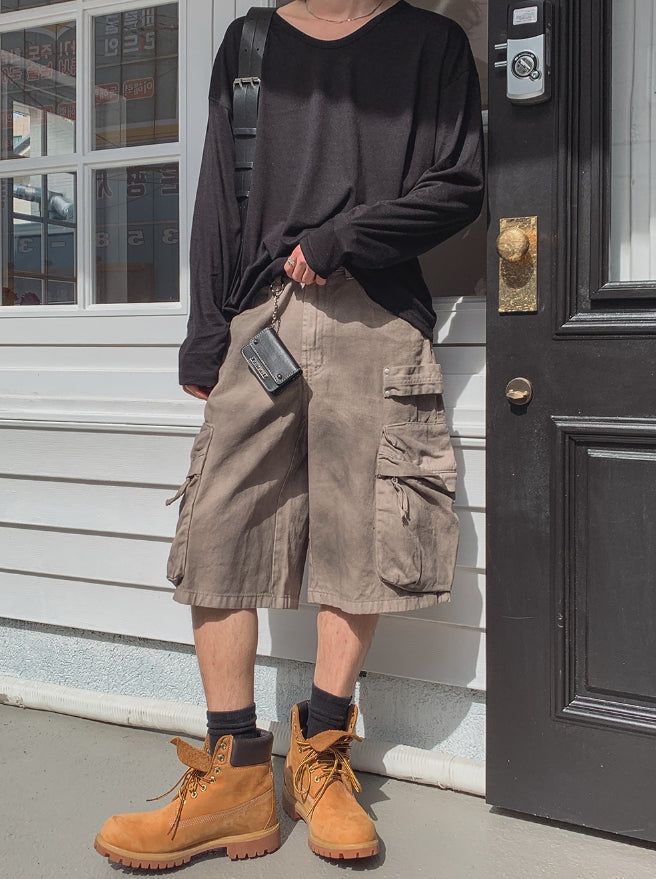 2PLAN(ツープラン)の「Burn Dirty Washing Utility Pocket Bermuda Pants(Pants)」