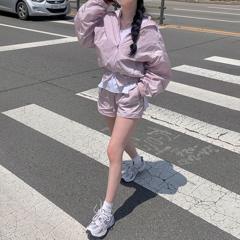 [Bellide made] Two-Way Anorak Windbreaker