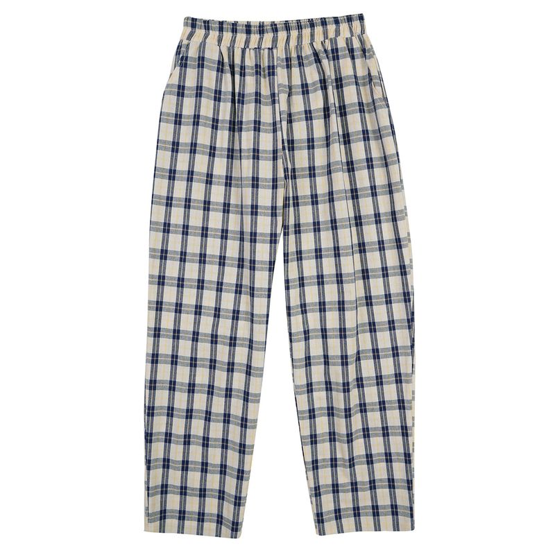 チェックパジャマ(W) / CHECK PAJAMA_NAVY(W)