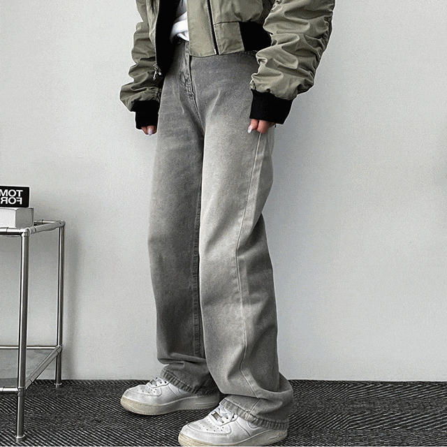 hijjoo（ハイチュー）の「バイディープウォッシングデニムパンツ（パンツ）」