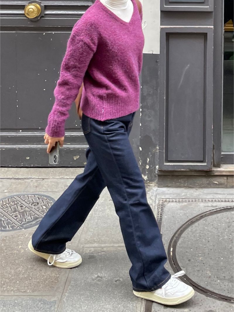 Chica bootcut denim pants 