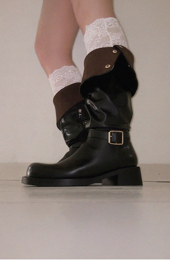 RETRO WESTERN COWBOY TWO WAY LONG BOOTS