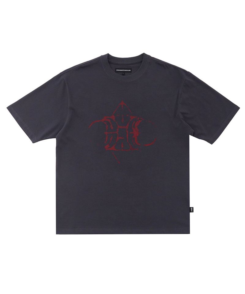 HOUSEROCKCLUB(ハウスロッククラブ)の「ROCK LOGO TEE - CHARCOAL(Tops)」