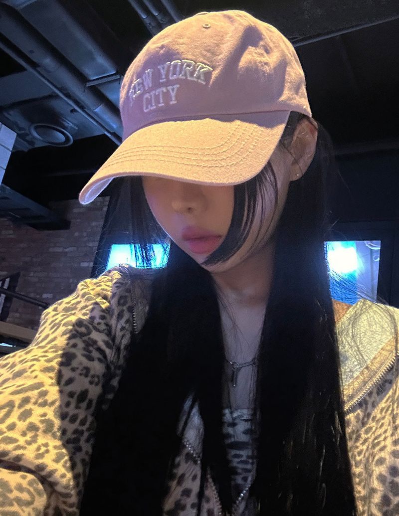 Light pink city ball cap