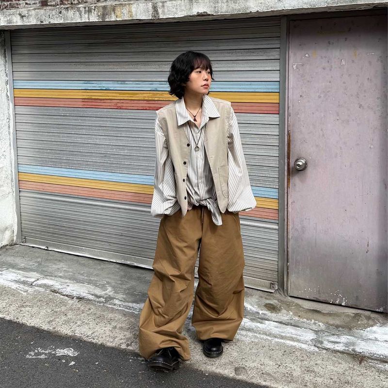 Vintage Button-Up Vest