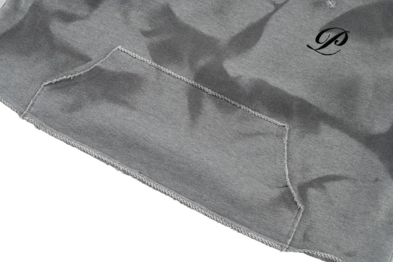 Crop Damage Sweatshirt (BLACK)