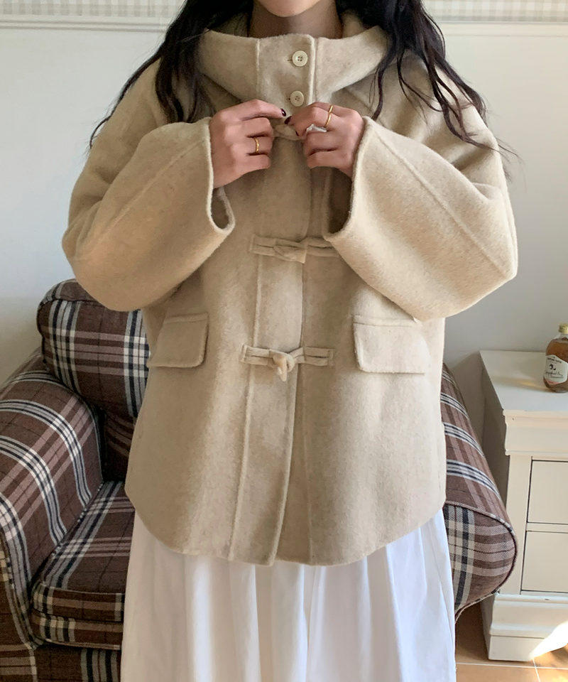 Duffle Half-Length Handmade Coat Jacket