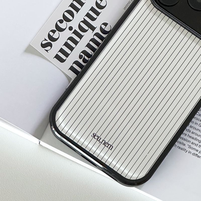 SUN CASE GRAPHIC STRIPE WHITE