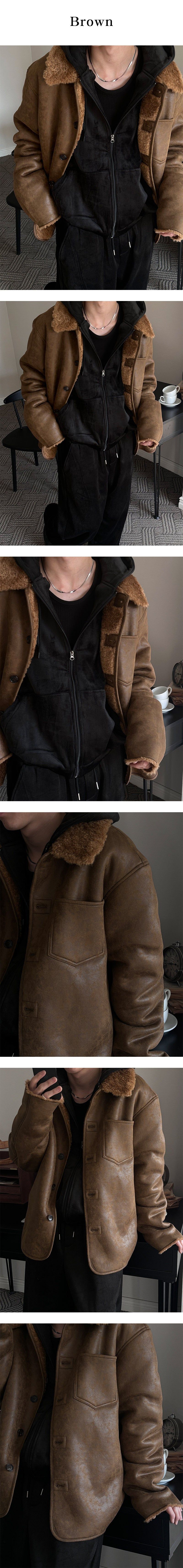 [Unisex] Leather dumble mustang(2color)