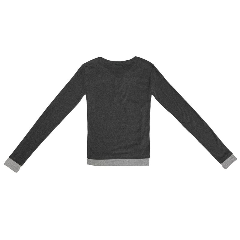 レイヤードボタンTシャツ