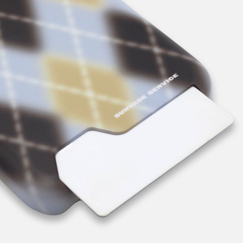 ARGYLE BLUR CASE_SANDY SKY (matte card hard)