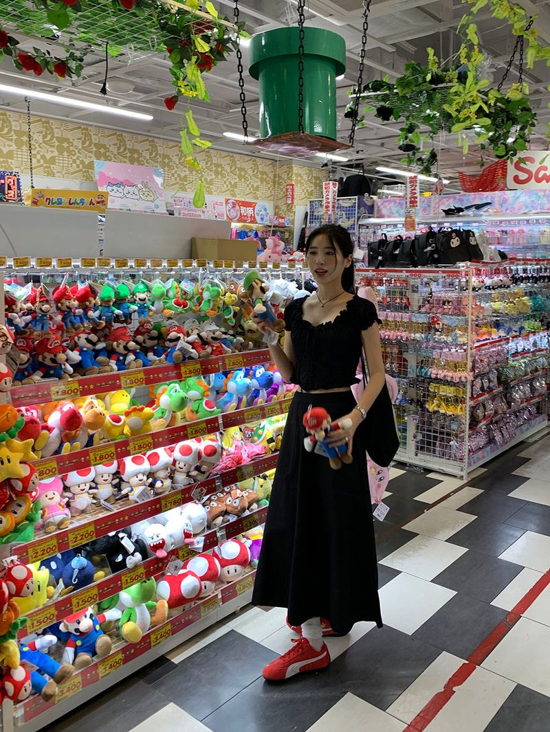 [MADE] POUTO COTTON LONG SKIRT