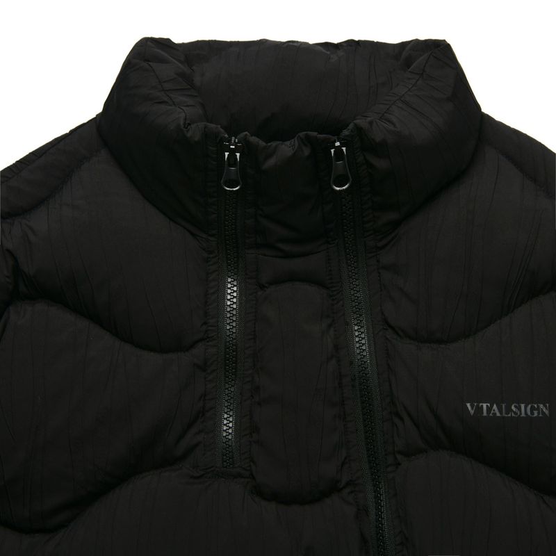 [LINE] Quilting Down Short Puffer Jacket