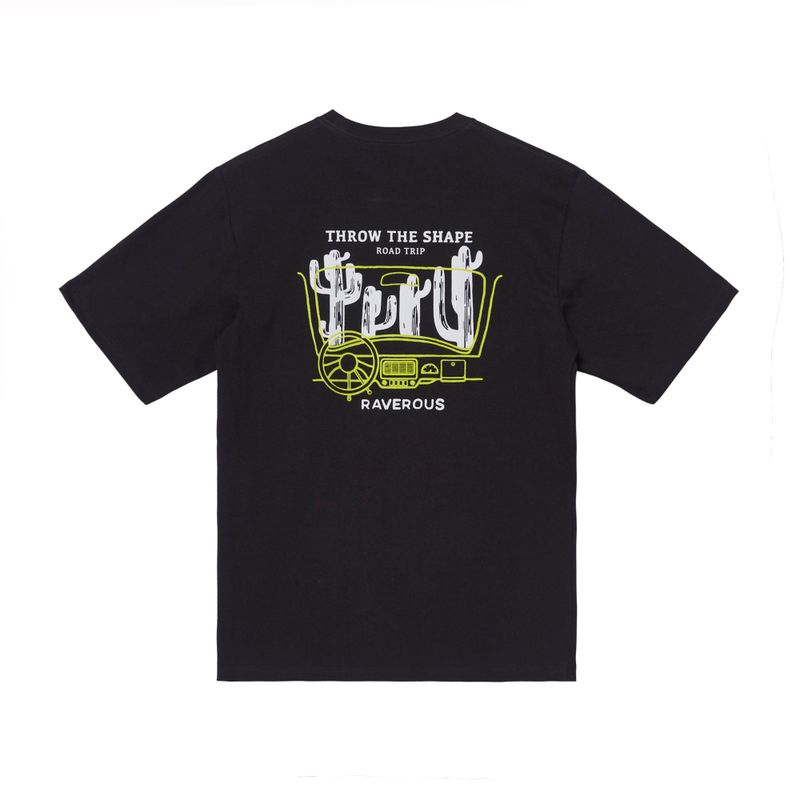 Cactus T-Shirt Charcoal