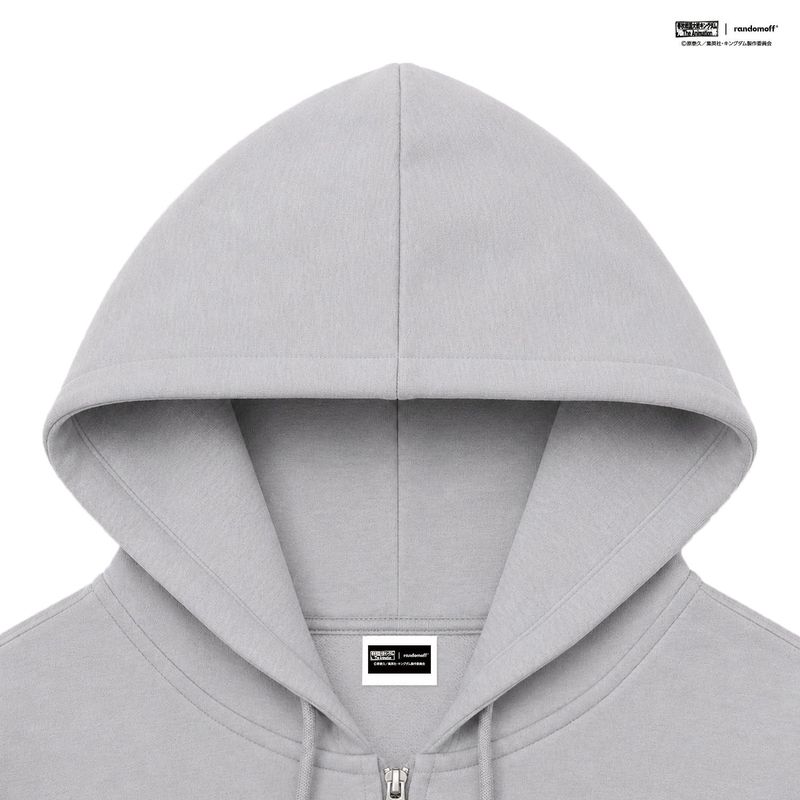 SHIN HOODIE ZIP-UP [GREY]