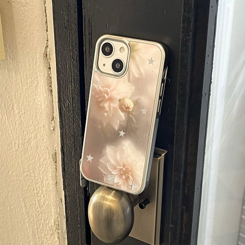 [MADE][Mirror Silver Bumper Case] Starlit Flower • Dahlia