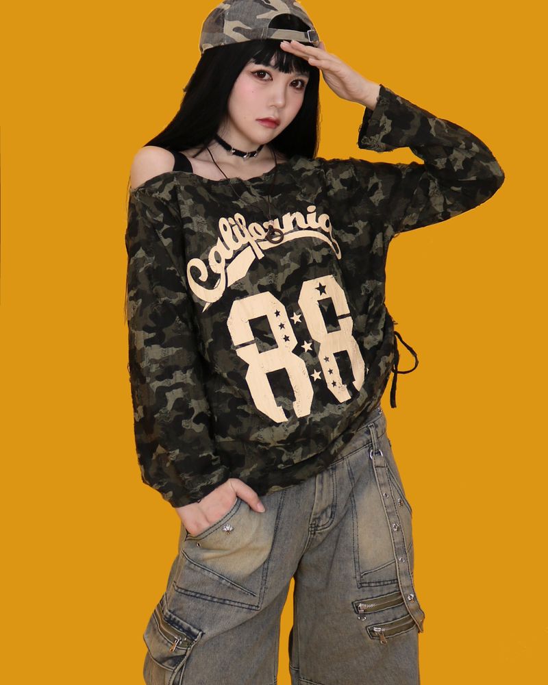 bucky stud denim pants
