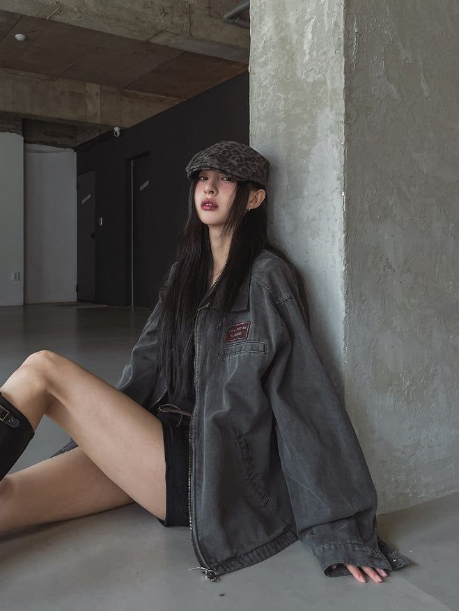 Visen Two Way Patch Pigment Jacket