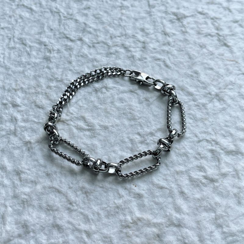 Twisted Link Bracelet