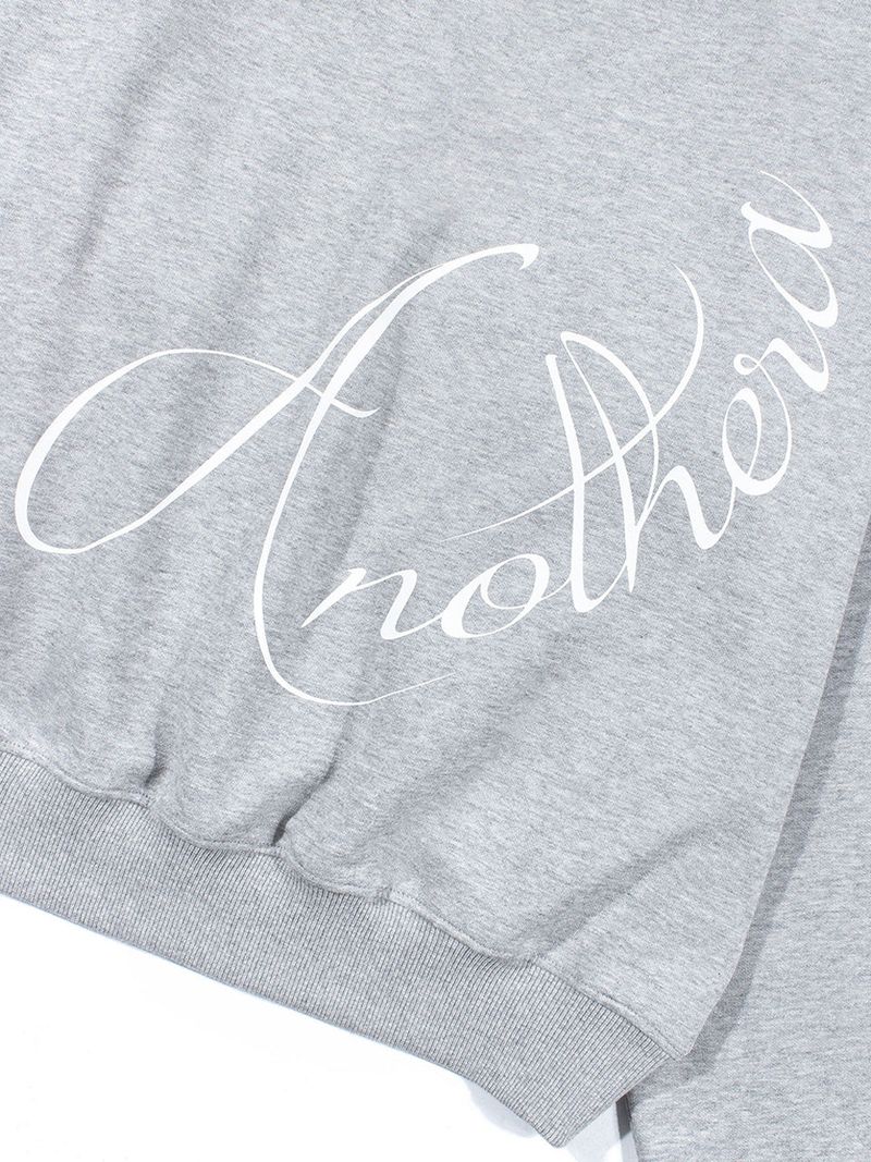 OFF-SHOULDER SWEATSHIRT_Melange Gray